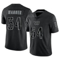 Custom #54 Black WAS Football Shirt Top