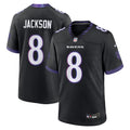 Lamar Jackson Baltimore Ravens Jersey - Black