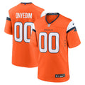 Tyler Onyedim Denver Broncos Jersey - Orange
