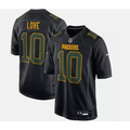 Jordan Love Green Bay Packers Jersey - Carbon Black